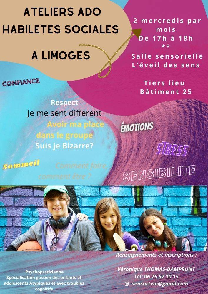 affiche  ado et pré ado